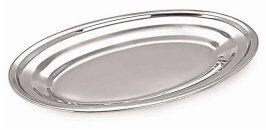 TRAVESSA OVAL RASA INOX 40CM