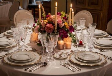 Alugue talheres com a Total Eventos e ofereça uma mesa completa aos seus convidados