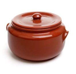 CAÇAROLA PEQUENA DE BARRO - 3L