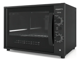 Forno Elétrico Bancada 60 Litros - Preto - 220v