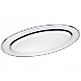 TRAVESSA OVAL RASA INOX 45 CM