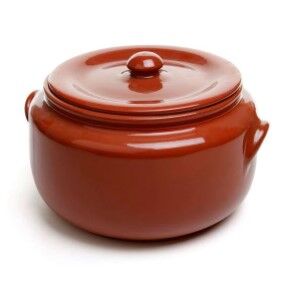 CAÇAROLA PEQUENA DE BARRO - 3L