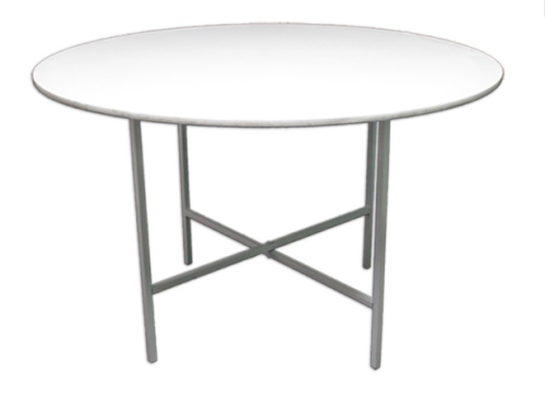 MESA MDF 6 LUGARES REDONDA 1,20 DIÂMETRO
