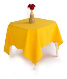 Toalha de Mesa Oxford - Amarela Bandeira - 1,50 x 1,50
