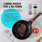 Frigideira Ceramica Antiaderente Fogão Cooktop Indução