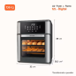 Fritadeira Elétrica Air Fryer Forno Mondial AFON-12L - 110v/220v