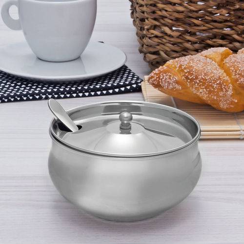 Açucareiro em Aço Inox