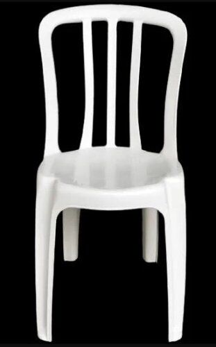 CADEIRA BISTRÔ DE PLÁSTICO BRANCA