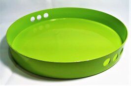 Bandeja Redonda Verde - 33cm
