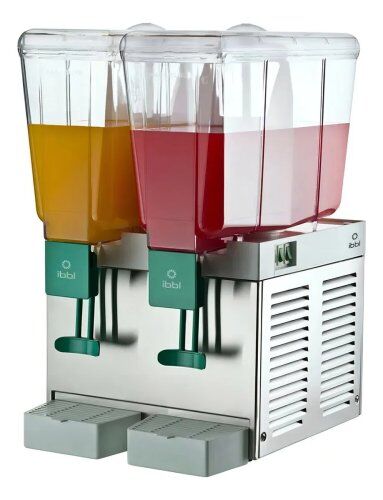 Suqueira Refresqueira Ibbl 30L 2 depósitos 15L inox - 220v