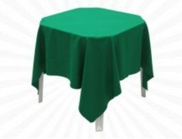 Toalha de Mesa Oxford - Verde Bandeira - 1,50 x 1,50