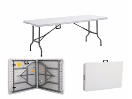 MESA PRANCHÃO  BRANCA - 1,84 x 0,76