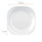 Pratos de Mesa -  Plaza -  Opaline -  27cm