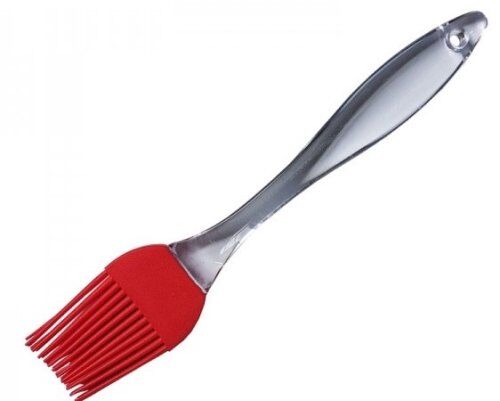 PINCEL SILICONE 21,5 CM CABO TRANSPARENTE