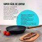 Frigideira Ceramica Antiaderente Fogão Cooktop Indução