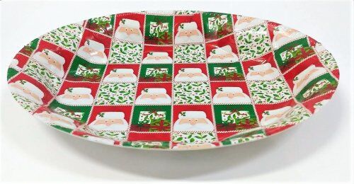 Travessa Natalina Oval Funda 36 cm