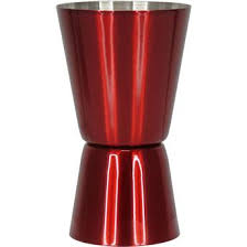 Dosador Duplo Inox- 37ml - 22ml