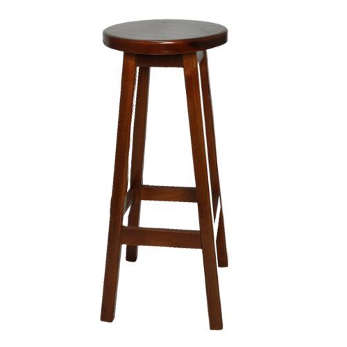 Banqueta Alta Madeira - Sem Encosto - 73cm - Imbiua