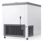 FREEZER HORIZONTAL EXPOSITOR 300lts - Dupla Ação: Freezer e Refrigerador - 220V - 2 TAMPAS DE VIDRO  ===>  (Locação por período estendido - Sob consulta)