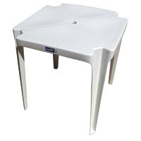 MESA QUADRADA BRANCA 70X70 (Clicar na foto)