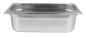 Cuba Gastronomica Inox Gn 1/3 x 100mm-325x176mmx100mm