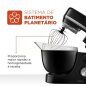 Batedeira Planetária - Preta - Frequência 60 - 110V - 700w - 12 Velocidades