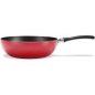 Panela Wok Vermelha 30cm 4,7L - (Fogão a Gás)