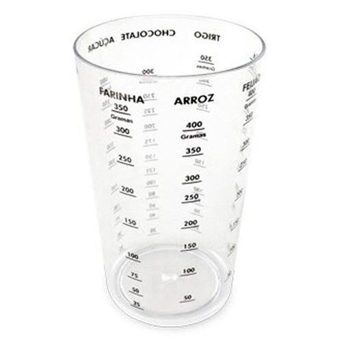 COPO GRADUADO 550 ML TRANSPARENTE