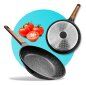 Frigideira Ceramica Antiaderente Fogão Cooktop Indução