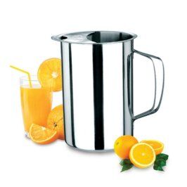 Jarra Aço Inox com Aparador de Gelo 1,8 litros