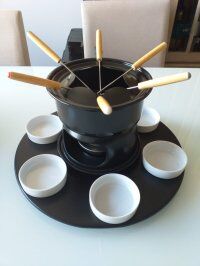 Rechaud Fondue com base giratória
