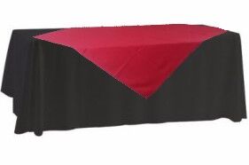 Mesa Pranchão - 1,84 x 0,76 + Toalha Pranchão OXFORD Preta 3,50x2,20 + Toalha Cobre Mancha Oxford 1,50x1,50 - Varias Cores