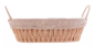 Cesta Oval C/ Alça Em Papel E Forro Tecido 27x20x12cm- Wolff
