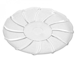 TRAVESSA REDONDA DE VIDRO 36 CM