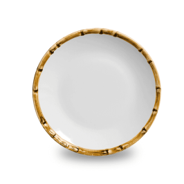 Prato para Sobremesa em Porcelana Bambu 20cm
