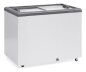 FREEZER HORIZONTAL EXPOSITOR 300lts - Dupla Ação: Freezer e Refrigerador - 220V - 2 TAMPAS DE VIDRO  ===>  (Locação por período estendido - Sob consulta)