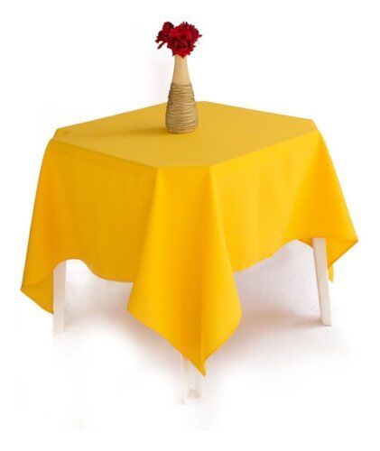 Toalha de Mesa Oxford - Amarela Bandeira - 1,50 x 1,50