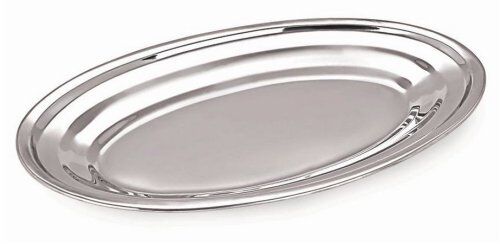 TRAVESSA OVAL RASA INOX 40CM
