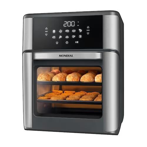 Fritadeira Elétrica Air Fryer Forno Mondial AFON-12L - 110v/220v