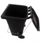 Lixeira Plastica 120 Litros Com Pedal e Rodas de 200mm